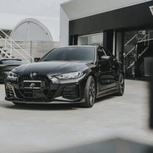 FUTURE DESIGN - BMW 4 SERIES G26 GRAN COUPE / I4 G26 CARBON FIBRE FRONT LIP