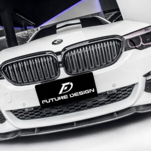 FUTURE DESIGN - BMW 5 SERIES G30 PRE LCI CARBON FIBRE FRONT LIP ( FD STYLE )
