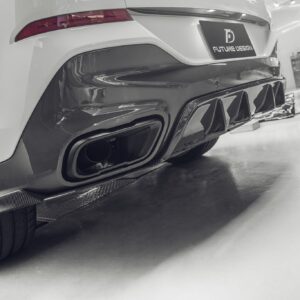 FUTURE DESIGN - BMW G06 X6 CARBON FIBRE REAR DIFFUSER