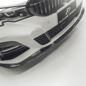 FUTURE DESIGN - BMW G20 3 SERIES CARBON FIBRE FRONT LIP 3D STYLE