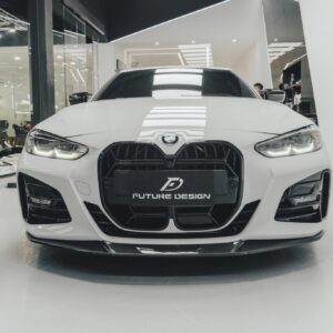 FUTURE DESIGN - BMW G22 4 SERIES CARBON FIBRE FRONT LIP
