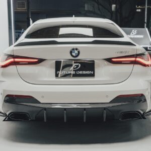 FUTURE DESIGN - BMW G22 4 SERIES CARBON FIBRE REAR DIFFUSER