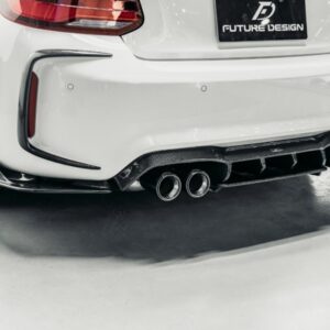 FUTURE DESIGN - BMW M2C F87 DRY CARBON FIBRE REAR DIFFUSER