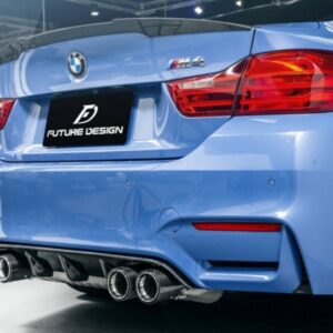 FUTURE DESIGN - BMW M3 F80 / M4 F82 F83 CARBON FIBRE REAR DIFFUSER