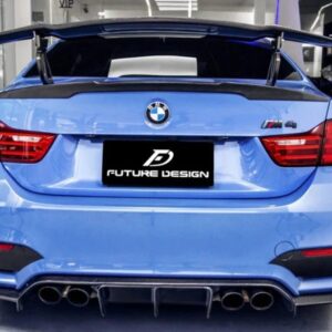FUTURE DESIGN - BMW M3 F80 / M4 F82 F83 CARBON FIBRE REAR SPOILER WING DTM STYLE
