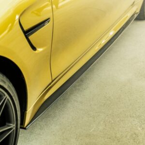FUTURE DESIGN - BMW M3 F80 / M4 F82 F83 CARBON FIBRE SIDE SKIRTS MP STYLE