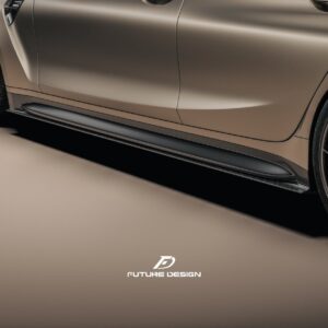 FUTURE DESIGN -  BMW M3 G80 & BMW M4 G82 / G83 2021+ CARBON FIBRE SIDE SKIRTS