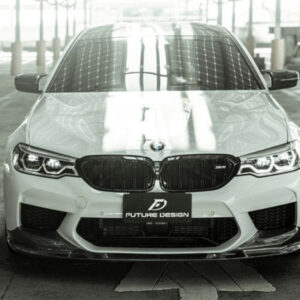 FUTURE DESIGN - BMW M5 F90 2017-20 CARBON FIBRE FRONT LIP 3D STYLE