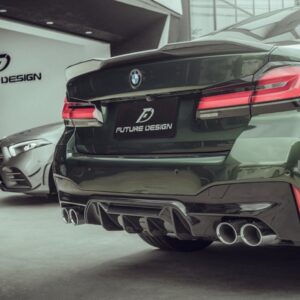 FUTURE DESIGN - BMW M5 F90 2017-20 CARBON FIBRE REAR MIDDLE DIFFUSER