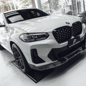 FUTURE DESIGN - BMW X4 G02 LCI DRY CARBON FIBRE FRONT LIP