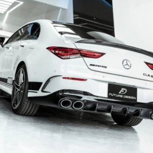 FUTURE DESIGN - MERCEDES BENZ C118 C250 CLA 35 CLA 45 CARBON FIBRE REAR SPOILER