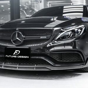 FUTURE DESIGN - MERCEDES BENZ C63 C63S W205 CARBON FIBRE FRONT LIP