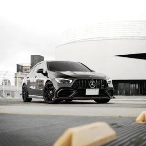 FUTURE DESIGN - MERCEDES BENZ CLA 35 CLA 45 CARBON FIBRE FRONT LIP GT STYLE