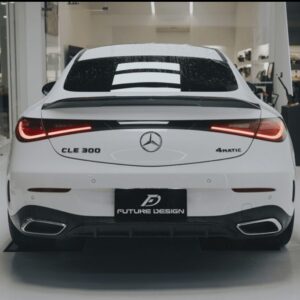 FUTURE DESIGN - MERCEDES BENZ CLE COUPE W236 2024+ DRY CARBON FIBER REAR SPOILER