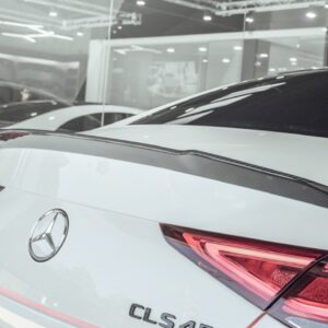 FUTURE DESIGN - MERCEDES BENZ CLS W257 DRY CARBON FIBRE REAR SPOILER V1
