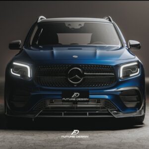 FUTURE DESIGN - MERCEDES BENZ GLB X247 DRY CARBON FIBRE FRONT LIP