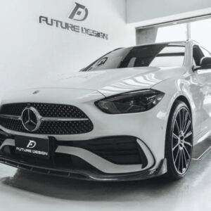 FUTURE DESIGN - MERCEDES BENZ W206 C CLASS C300 CARBON FIBRE FRONT LIP V1