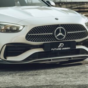 FUTURE DESIGN - MERCEDES BENZ W206 C CLASS C300 CARBON FIBRE FRONT LIP V2