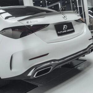 FUTURE DESIGN - MERCEDES BENZ W206  C CLASS / C43 / C63 CARBON FIBRE V2 REAR SPOILER