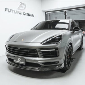 FUTURE DESIGN - PORSCHE CAYENNE COUPE 9Y3 DRY CARBON FIBRE FRONT LIP