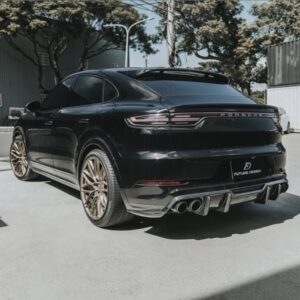 FUTURE DESIGN - PORSCHE CAYENNE COUPE DRY CARBON FIBRE REAR DIFFUSER