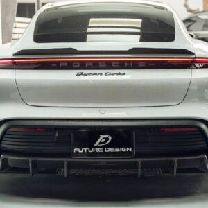 FUTURE DESIGN - PORSCHE TAYCAN CARBON FIBRE REAR DIFFUSER