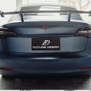 FUTURE DESIGN - TESLA MODEL 3 DRY CARBON REAR WING SPOILER