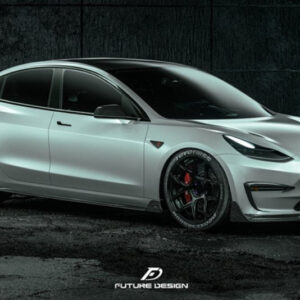 FUTURE DESIGN - TESLA MODEL 3 DRY CARBON SIDE SKIRTS
