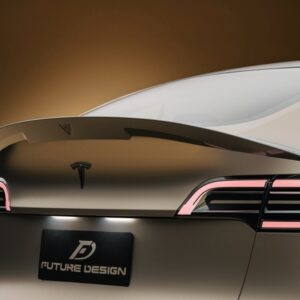 FUTURE DESIGN - TESLA MODEL Y DRY CARBON FIBRE REAR SPOILER V2