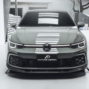 FUTURE DESIGN - VOLKSWAGEN GOLF MK8 GTI / R LINE CARBON FIBRE FRONT LIP