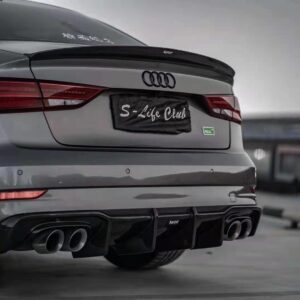 KARBEL - AUDI A3 S-LINE / S3 8V CARBON FIBRE DIFFUSER