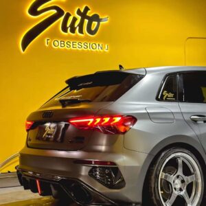 KARBEL - AUDI A3 / S3 8Y DRY CARBON FIBRE REAR DIFFUSER