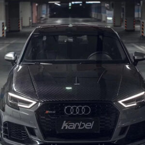 KARBEL - AUDI A3 / S3 / RS3 8V CARBON FIBRE HOOD V2