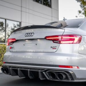 KARBEL - AUDI A4 S LINE / S4 B9 B9.5 CARBON FIBRE REAR SPOILER V2