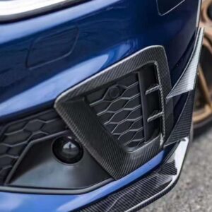 KARBEL - AUDI A4 S LINE / S4 B9.5 CARBON FIBRE FRONT BUMPER UPPER VALENCES