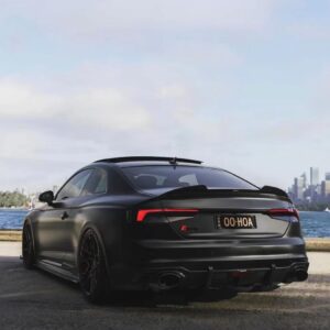 KARBEL - AUDI A5 S5 RS5 B9 B9.5 COUPE V2 CARBON FIBRE REAR SPOILER