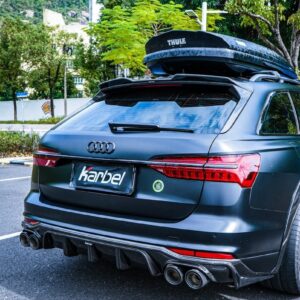 KARBEL - AUDI A6 AVANT C8 2020+ CARBON FIBRE REAR DIFFUSER V1