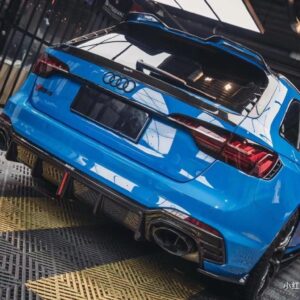 KARBEL - AUDI RS4 B9 B9.5 DRY CARBON FIBRE MID BOOT SPOILER