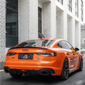 KARBEL - AUDI RS5 B9 CARBON FIBER LED REAR DIFFUSER