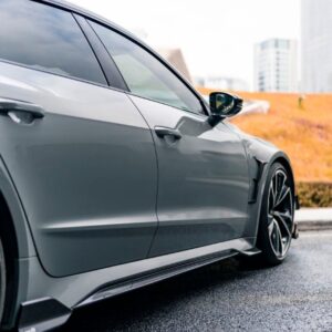 KARBEL - AUDI RS6 RS7 C8 DRY CARBON FIBRE SIDE SKIRTS