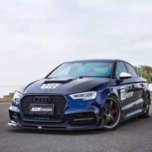 KARBEL - AUDI S3 S-LINE / S3 8V CARBON FIBRE FRONT LIP V1