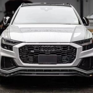 KARBEL - AUDI SQ8 Q8 S-LINE CARBON FIBRE FRONT LIP SPLITTER