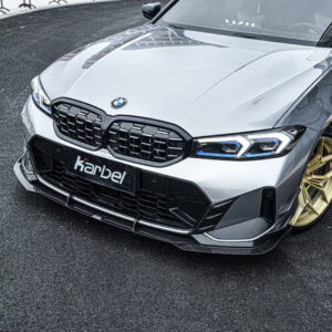 KARBEL - BMW 3 SERIES G20 LCI CARBON FIBRE FRONT LIP V2