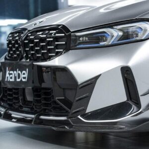 KARBEL - BMW 3 SERIES G20 LCI DRY CARBON FIBRE FRONT BUMPER TRIM