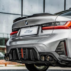 KARBEL - BMW 3 SERIES G20 LCI DRY CARBON FIBRE REAR DIFFUSER V2