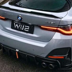 KARBEL - BMW 4 SERIES GRAN COUPE G26 REAR DIFFUSER AND SPOILER BUNDLE