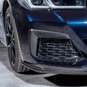 KARBEL - BMW 5 SERIES G30 CARBON FIBRE FRONT BUMPER TRIM / UPPER VALANCES
