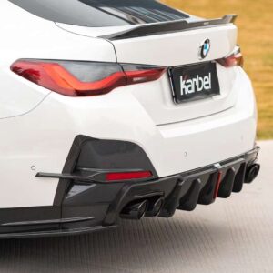 KARBEL - BMW i4 / 4 SERIES GRAN COUPE G26 CARBON FIBRE REAR SPOILER