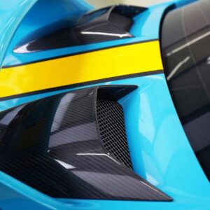 KARBEL - PORSCHE 911 991.2 GT3 DRY CARBON REAR ENGINE COVER TRIMS