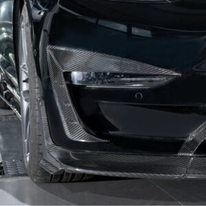 KARBEL - TESLA MODEL 3 DRY CARBON FIBRE FRONT AIR INLETS